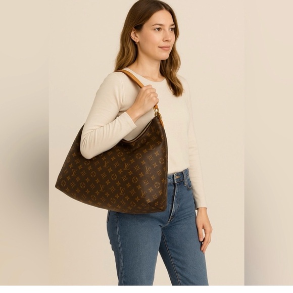 LIKE NEW!! Louis Vuitton Sully Monogram MM - Picture 1 of 16